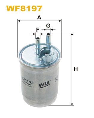 WIX FILTERS Kütusefilter WF8197